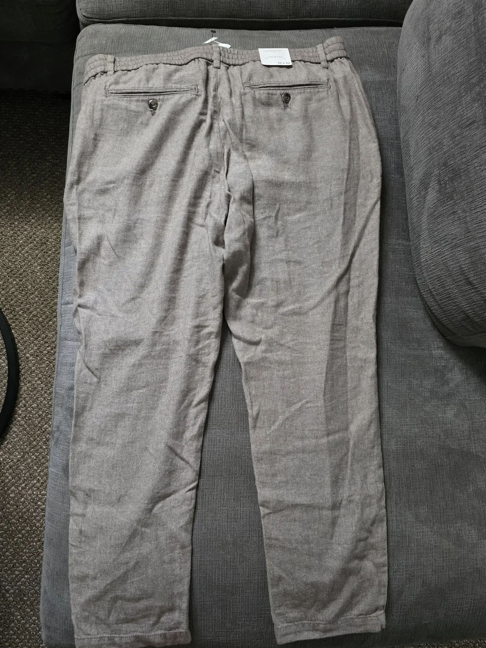 Banana Republic Men's Athletic Chinos - Taupe